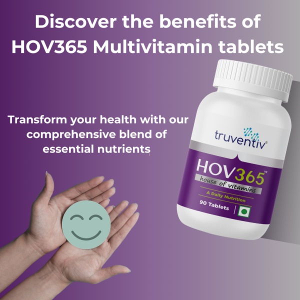 HOV365 Multivitamins (A Daily Nutrition) - 90 Tablets - Image 3