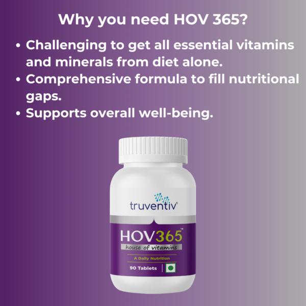 HOV365 Multivitamins (A Daily Nutrition) - 90 Tablets - Image 6