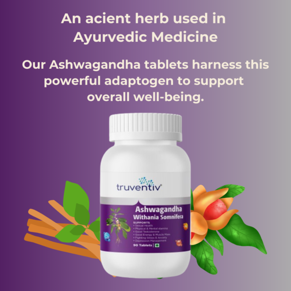 Ashwagandha Withania Somnifera 500 mg Gold Standard 100% Pure & Premium - 90 Tablets - Image 6