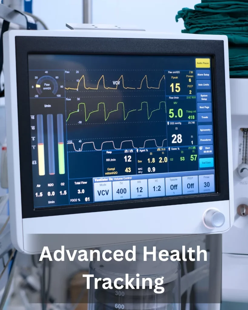 Health tracking machine